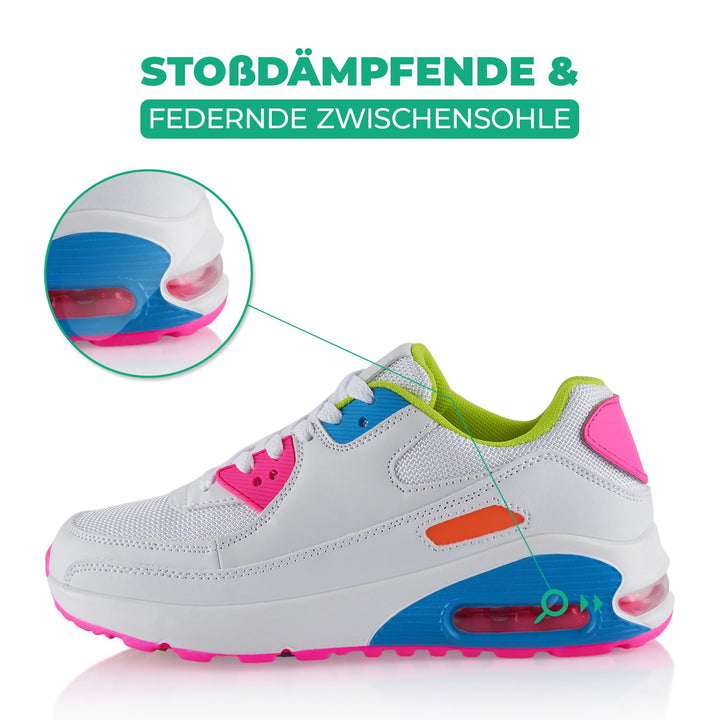 Sneaker with Cushioned Sole Sports Shoes