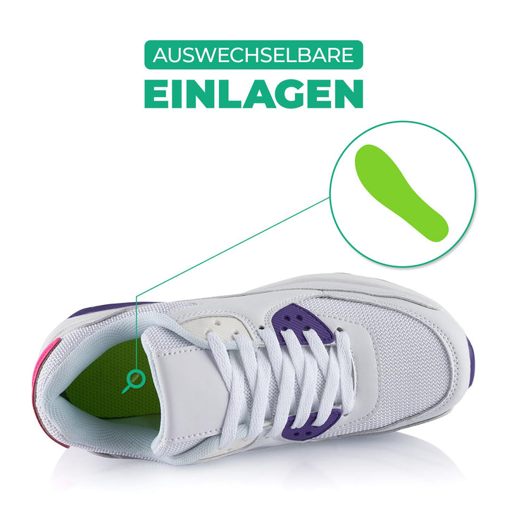 Sneaker with Cushioned Sole Sports Shoes