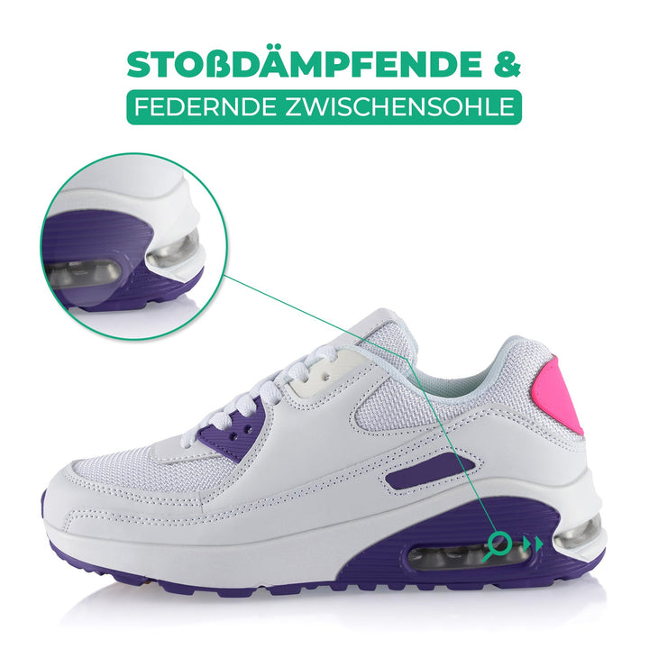 Sneaker with Cushioned Sole Sports Shoes