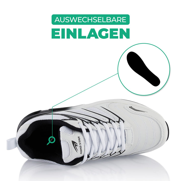 Sneaker with Cushioned Sole Sports Shoes