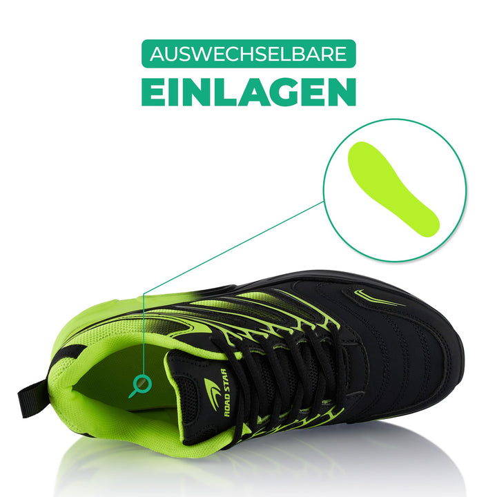 Sneaker with Cushioned Sole Sports Shoes