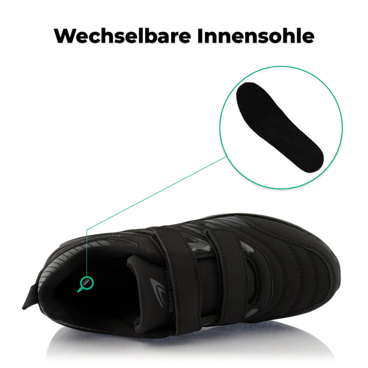 Sneaker Cushioned Sole Sports Shoes Velcro