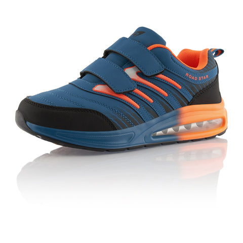 Sneaker with Cushioned Sole Sports Shoes Velcro