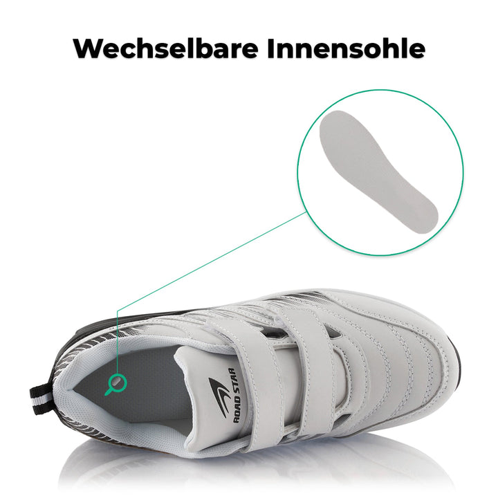 Sneaker Cushioned Sole Sports Shoes Velcro