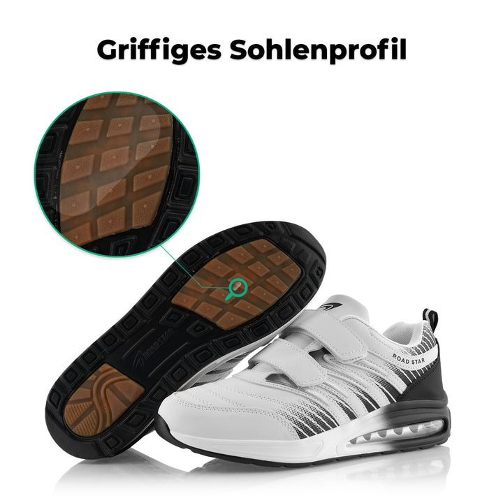 Sneaker Cushioned Sole Sports Shoes Velcro