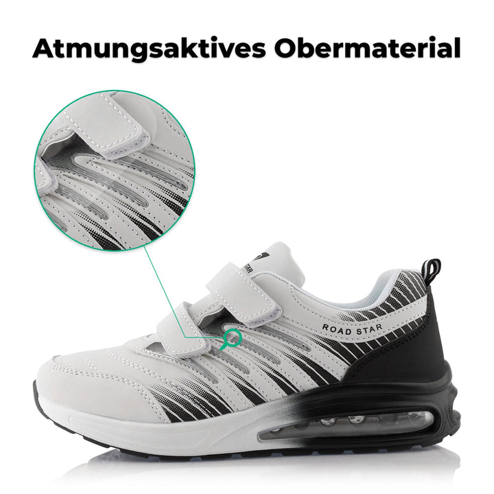 Sneaker Cushioned Sole Sports Shoes Velcro