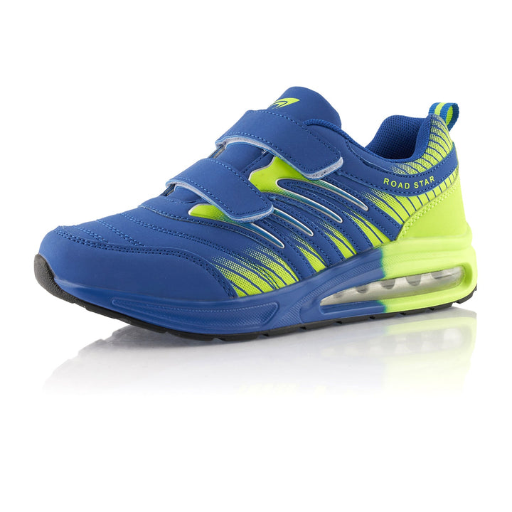 Sneaker Cushioned Sole Sports Shoes with Velcro