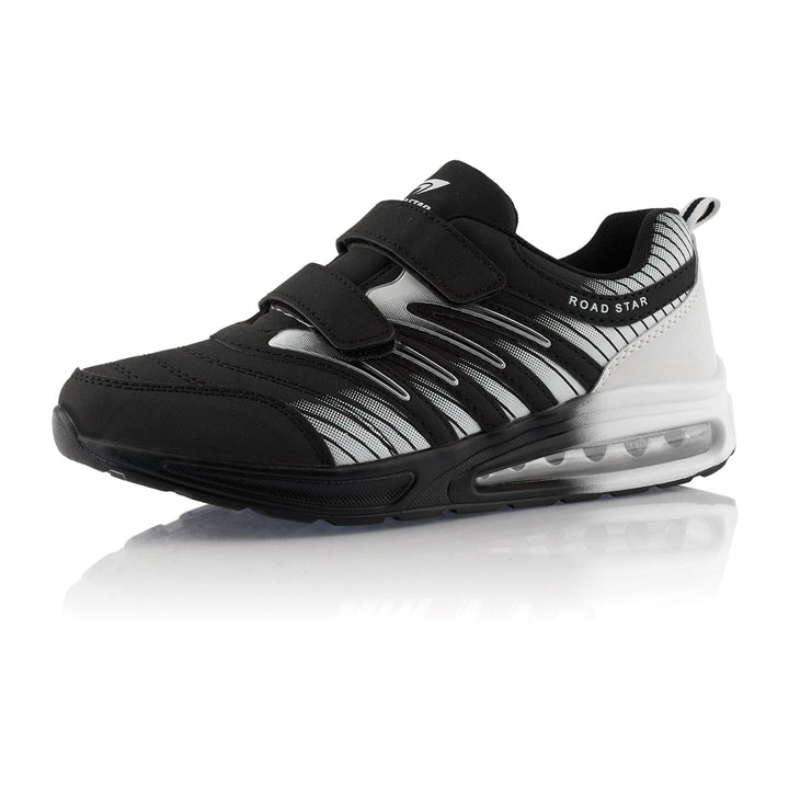 Sneaker with Cushioned Sole Sports Shoes with Velcro
