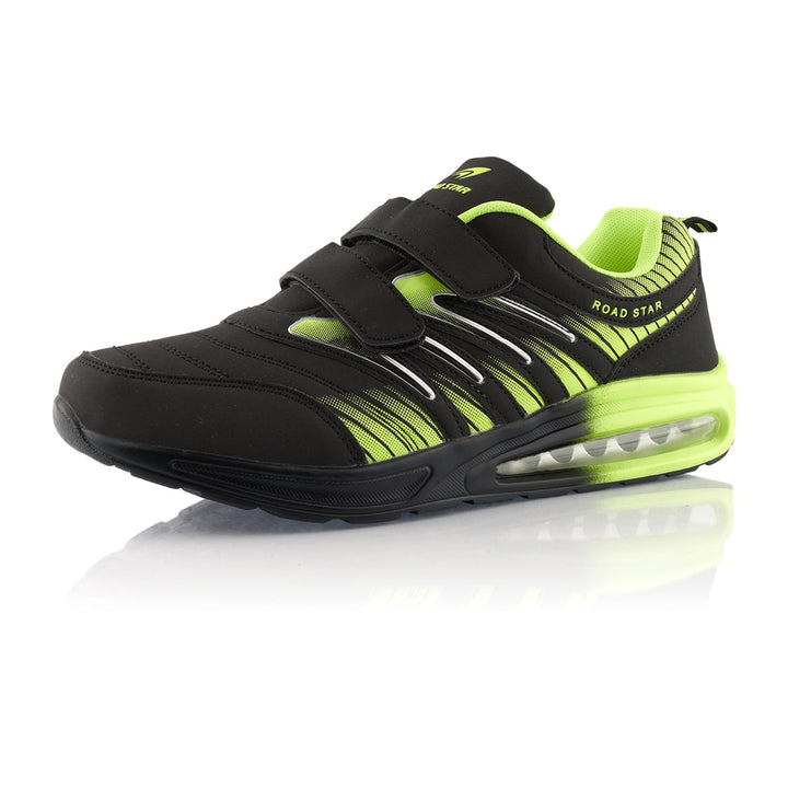 Sneaker Cushioned Sole Sports Shoes with Velcro